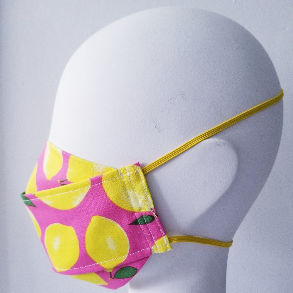 Pink lemonade face mask